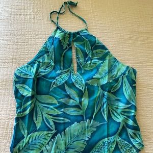 Arden B. Scarf Halter Top